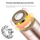 Two-color Painless Women Shaver Flawless Facial Hair Remover Trimmer Epilator Us