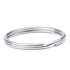 100 1000 10000pcs 304 Stainless Steel Split Rings Key Ring Keyrings Keychain