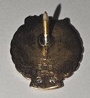 Caterpillar Dozer 30 Year Anniversary 10k Gold Service Pin With 2 Diamonds