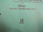 Onan Jb Series Generator Parts Operation   Maintenance Manual Book