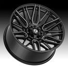 4 gear Off Road 770bm Edge Gloss Black Milled 20x10 6x135   6x5 5 -19mm