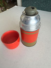 Vintage Aladdin 1 2 Pint Economy Thermos Bottle W  Original  Cup And Stopper