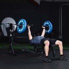 Titan Fitness Plate Loaded Chest Press Machine With Adjustable Fid Bench