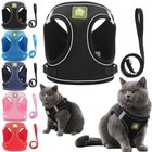 Adjustable Control No Pull Dog Pet Harness Vest Dogs Reflective Xs S M Large Xl