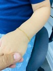 Newborn Baby Bracelet Kids Boys Girls Cuban Link Chain Gift Bebe Pulsera Manilla