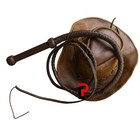 Cowhide Real Leather Indiana Jones  Bullwhip 6 Feet Long 12 Plaits Whip