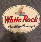 White Rock Tin Soda Sign    Double Sided  17  X 13 