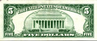 1963  5  red Seal  Legal Tender Vf Fr  1536