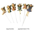 6 Pieces Garden Miniatures Fairies Mini Garden Figurine Fairies Decor For Fairy