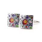 Colorful Men Cufflinks 1 Pair Of Shirt Suit Cuff Links Jewelry Classic Fashion