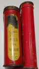 Early 20th Century And Mid 20th Century Velvet Pipe Tobacco Tins  Empty