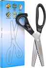Pinking Shears For Fabric Serrated Scalloped Scissors 7mm