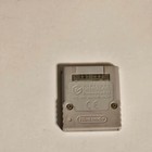 Tested Official Genuine Oem Nintendo Gamecube Memory Card 59 Blocks Gray Dol-008