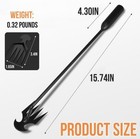 Weeding Artifact Uprooting Weeding Tool Gardening  4-claw Manganese Steel Weed