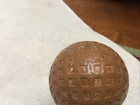 Antique Dunlop England Square Mesh Dimples Pattern Golf Ball - 1920s30s