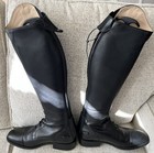 New Ariat Davino Tall Zip Riding Equestrian Black Women   s Sz 7 5 Italian Leather
