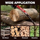 Ezarc Japanese Teeth Reciprocating Saw Blade 15 Inch  Arc Edge Wood Pruning Saw