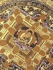 Tibetan Buddhist Thangka Mandala Painting Gold Leaf On Cloth canvas