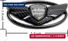 2 Pieces Fit Genesis Logo Front  Trunk Stickers Emblem Badges 2010-2017 Fit G   