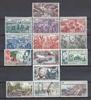 French Cameroun  1946-1955 Yt 276-294  Pa 31-48 Definitive Mnh Superb C v      155