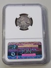1977-mo Mexico Peso  thick Date  Struck On 20 Centavo Planchet Ngc Ms64