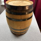 Buffalo Trace Bourbon Whiskey Mini Wood Barrel Display Kentucky Bar Decor