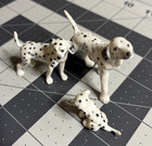 Vintage Dalmation Family Figurines Set Of 3 -  1    - 3    Porcelain
