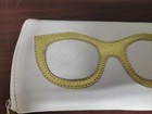 Ili Genuine Leather Eyeglass Case With Frame Graphic 