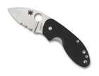 Spyderco Insistent Folding Knife 8cr13mov Combo Edge Blade Black G-10 C246gps