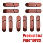 4 8 10 12 Pack Wooden Pipe 180   Swivel Lid With Tobacco Storage Various Qty