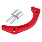 Case Saver Chain Guard For Suzuki Quadsport Z400 Ltz 400 Red 2003-2014 Aluminum