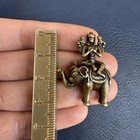 Tibetan Samantabhadra Buddha Brass Statue Antique Buddhist Figure Collectible 