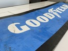 Vintage Goodyear Tires Single Sided Dealer Advertising Metal Sign 30    Original 2