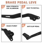 Motorcycle Brake Pedal Foot Lever Replacement For Kawasaki Zx4r Zx-4r Zx-4rr 