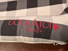 Dock A Tot Deluxe Plus Baby Lounger Black   White Gingham Unisex Girls Boys 0-8m