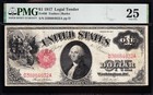 Very Nice Bold   Crisp Vf  1917  1 Sawhorse Us Legal Tender Note  Pmg 25  84832a