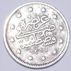 Turkey Ottoman Empire    Muhammad V  2 Kurush 1911  - Silver