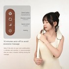 Wireless Shiatsu Back Neck Shoulder Massager Heat Deep Tissue Arm 3d Kneading