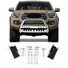 3 Brush Push Grille Guard Front Bumper Bull Bar Replacement 2007-2013 Chevy Silv