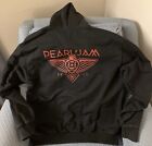Pearl Jam 2015 Hoodie Hoody Sweatshirt South American Tour Mexico Large Vedder