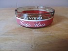 Vintage Riviera Hotel casino Las Vegas  Nv Restaurant Name Clear Glass Ashtray