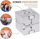 Metal Infinite Cube  Designed To Relieve Stress And Anxiety
