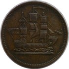 1800 s Canada Prince Edward Islands Ships Colonies   Commerce Token Pe10-40