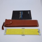 Vintage Pickett 4-es Vector Dual-base Log Log Speed Slide Rule W  Case   Guide