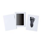 Newborn Baby Diy Hand And Footprint Kit Ink Pads Photo Frame Handprint Toddlers