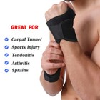 Wrist Brace Sports Band Wrap Adjustable Support Gym Strap Carpal Tunnel Bandage