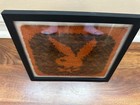Rare Vintage  Piece Of Carpet From The Chicago Playboy Club 1960 s In A Frame 