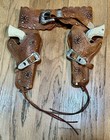 9  Leslie-henery  44 Model Gene Autry Cap Guns   Holster - Excellent Condition