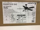 Hampton Bay Hollis 52 In  Indoor Bronze Ceiling Fan With Light Sealed