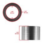 Exhaust Gasket For Yamaha Wr250f 2001 2002 2003 2004 2005 2006 - 2009